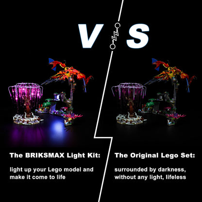 Lego Toruk Makto & Tree of Souls 75574 lighting review
