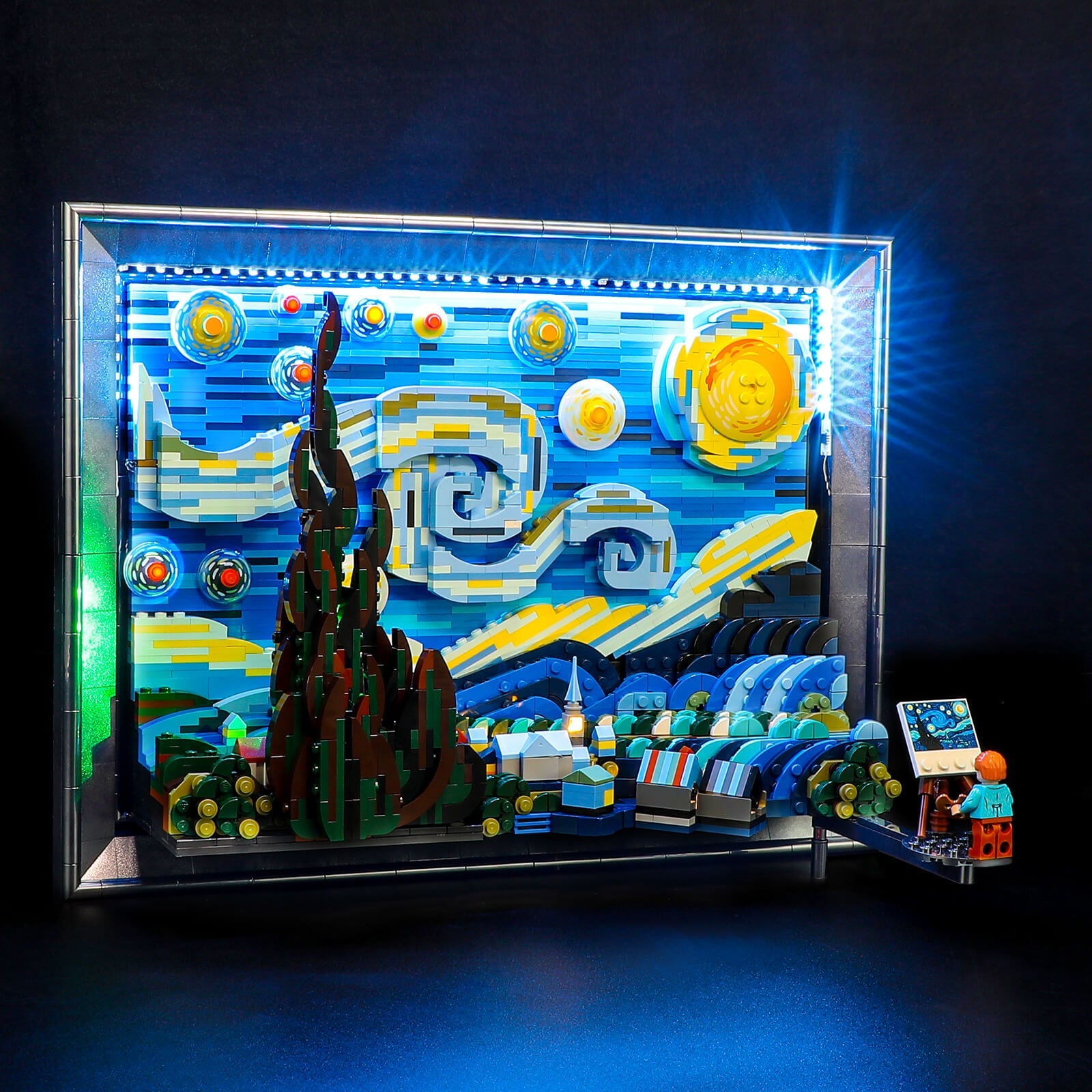 Lego Vincent van Gogh - The Starry Night 21333 light kit